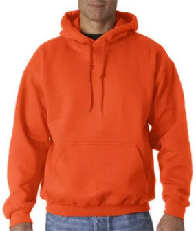 12500 Gildan Adult Gildan DryBlendHooded Sweatshirt Orange