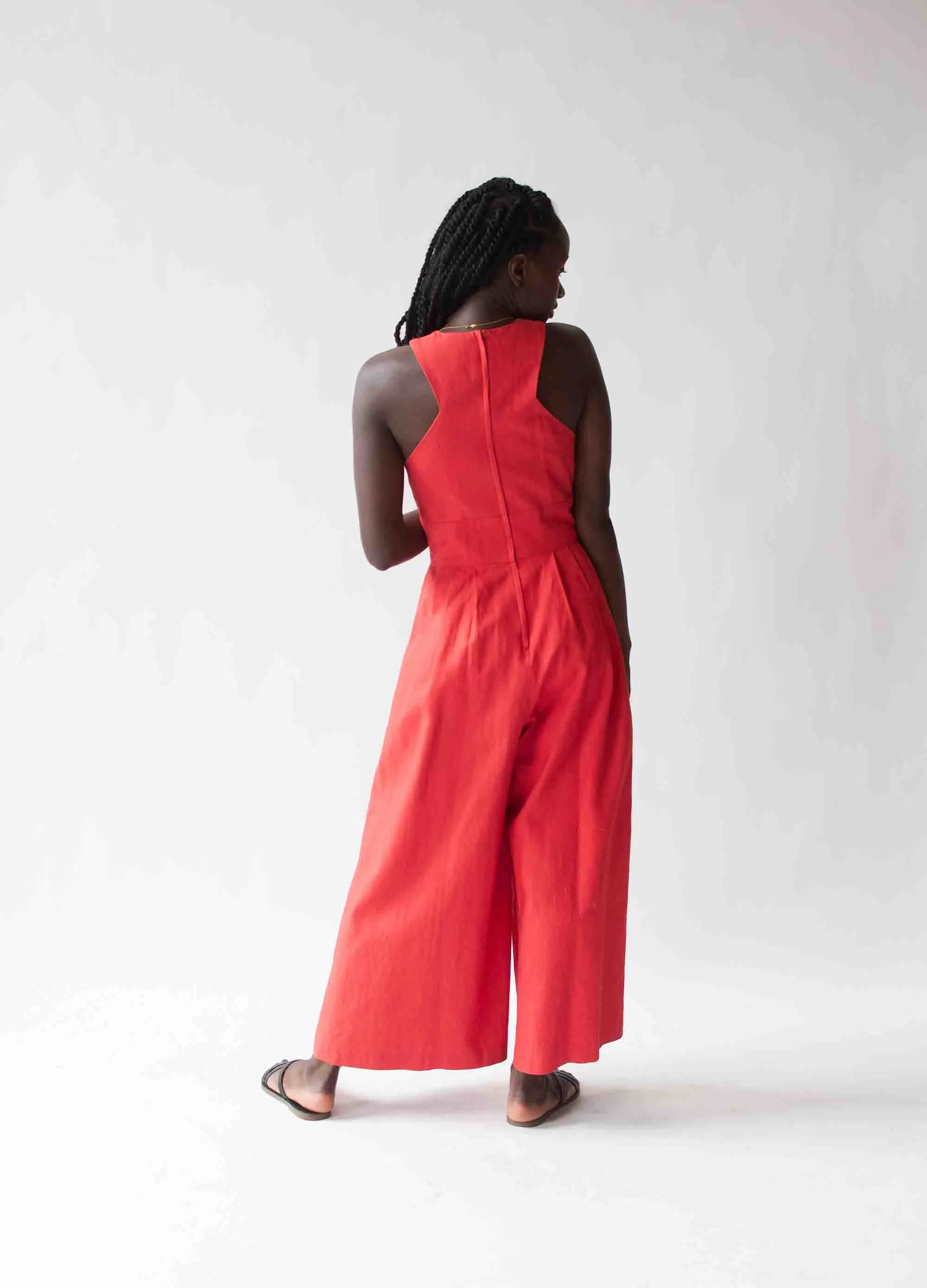 1990s Wide Leg Jumpsuit