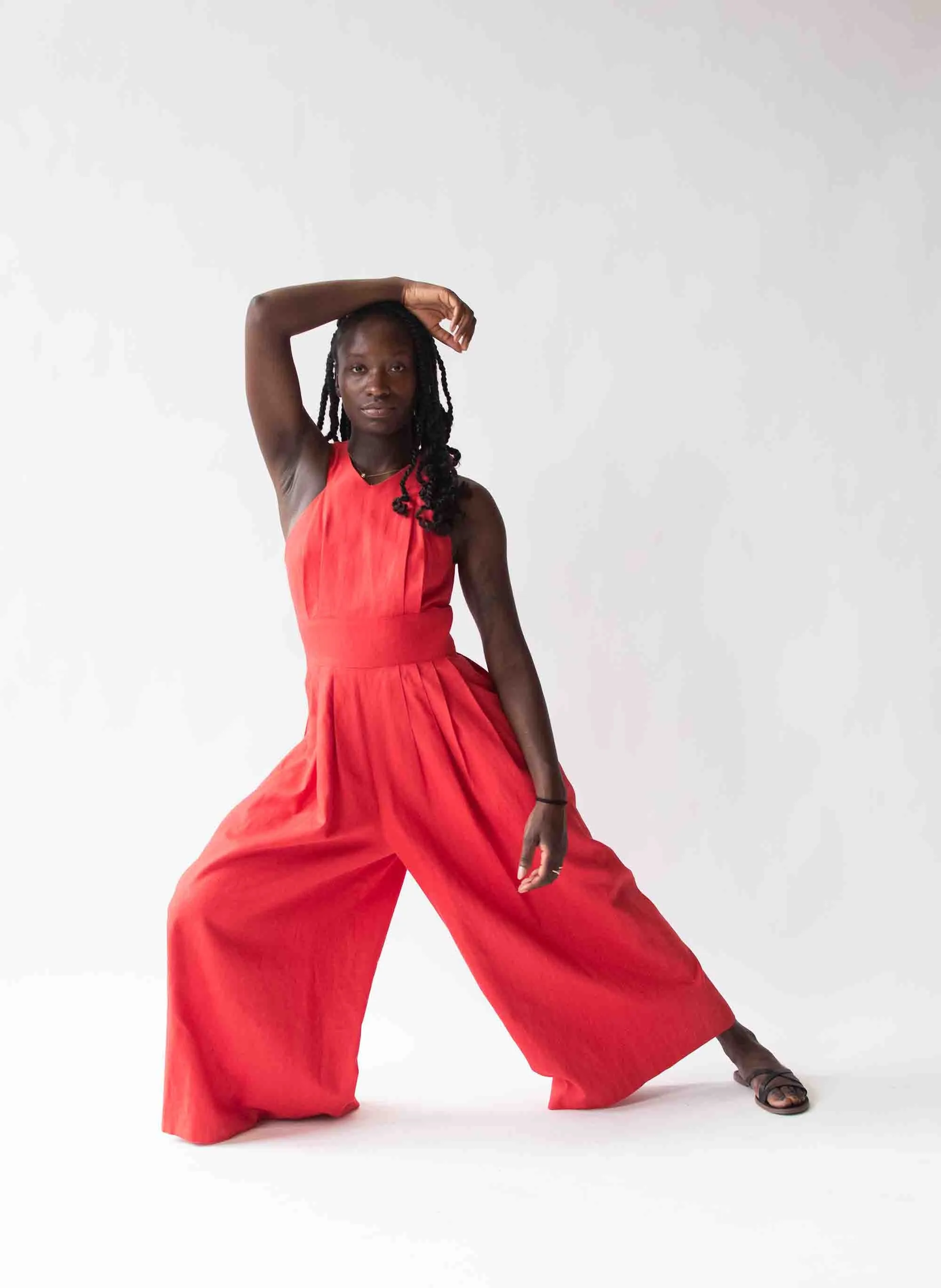 1990s Wide Leg Jumpsuit