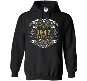70 years old Made Birth in 1947 70th birthday Gift T-Shirt