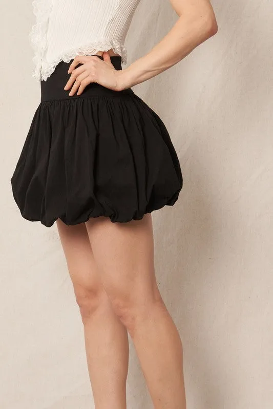 Addy Bubble Hem Skirt