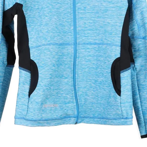 Adidas Track Jacket - XS Blue Cotton