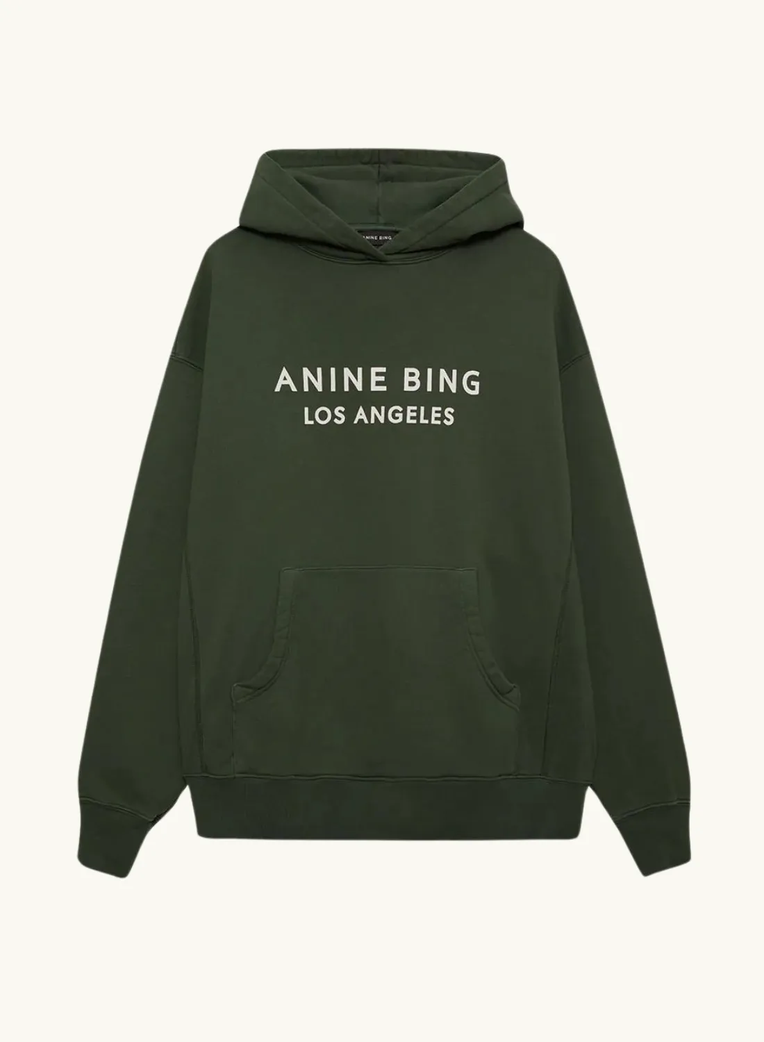 Anine Bing Alto Hoodie in DARK OLIVE