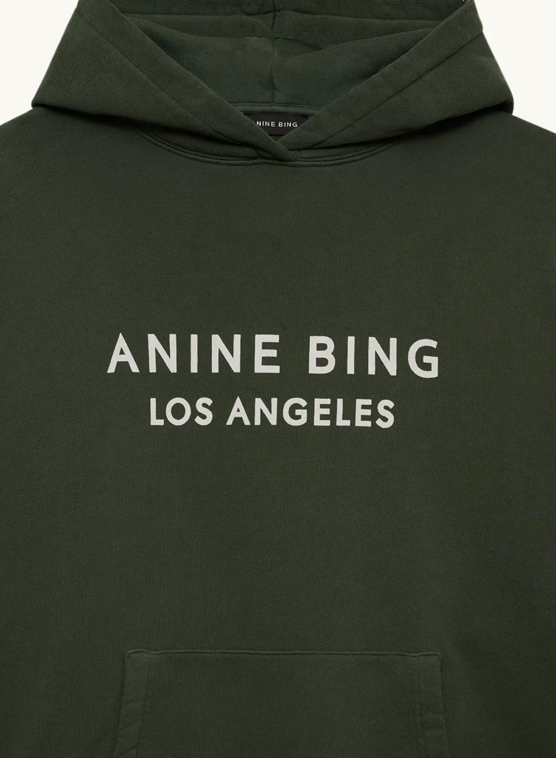 Anine Bing Alto Hoodie in DARK OLIVE
