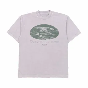 August 7 Year Anniversary "Lotus Pond " Tee (Ice Grey)