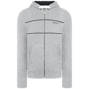 Ben Sherman Logo Mens Grey Track Jacket