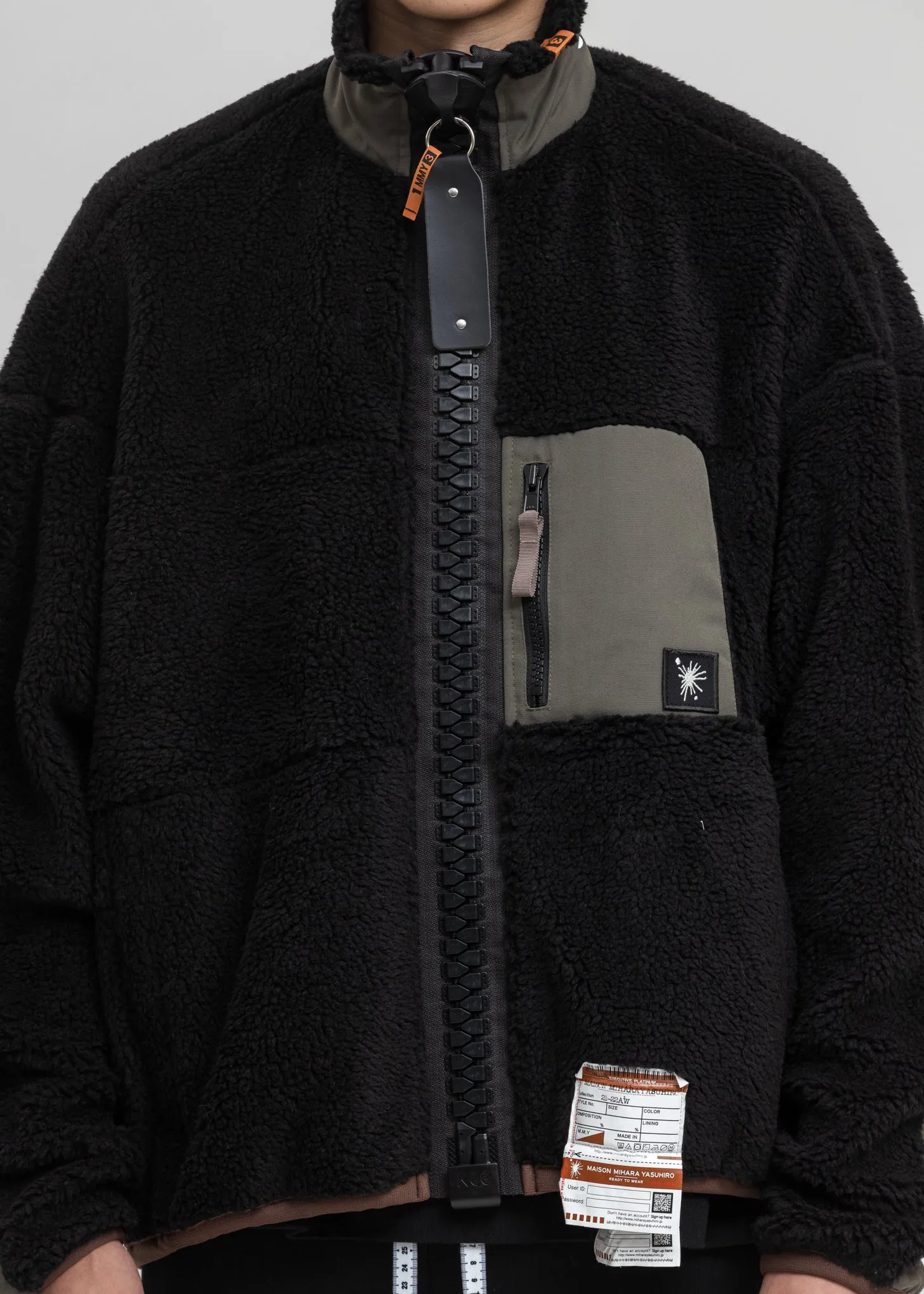 Black Wide Back Boa Jacket