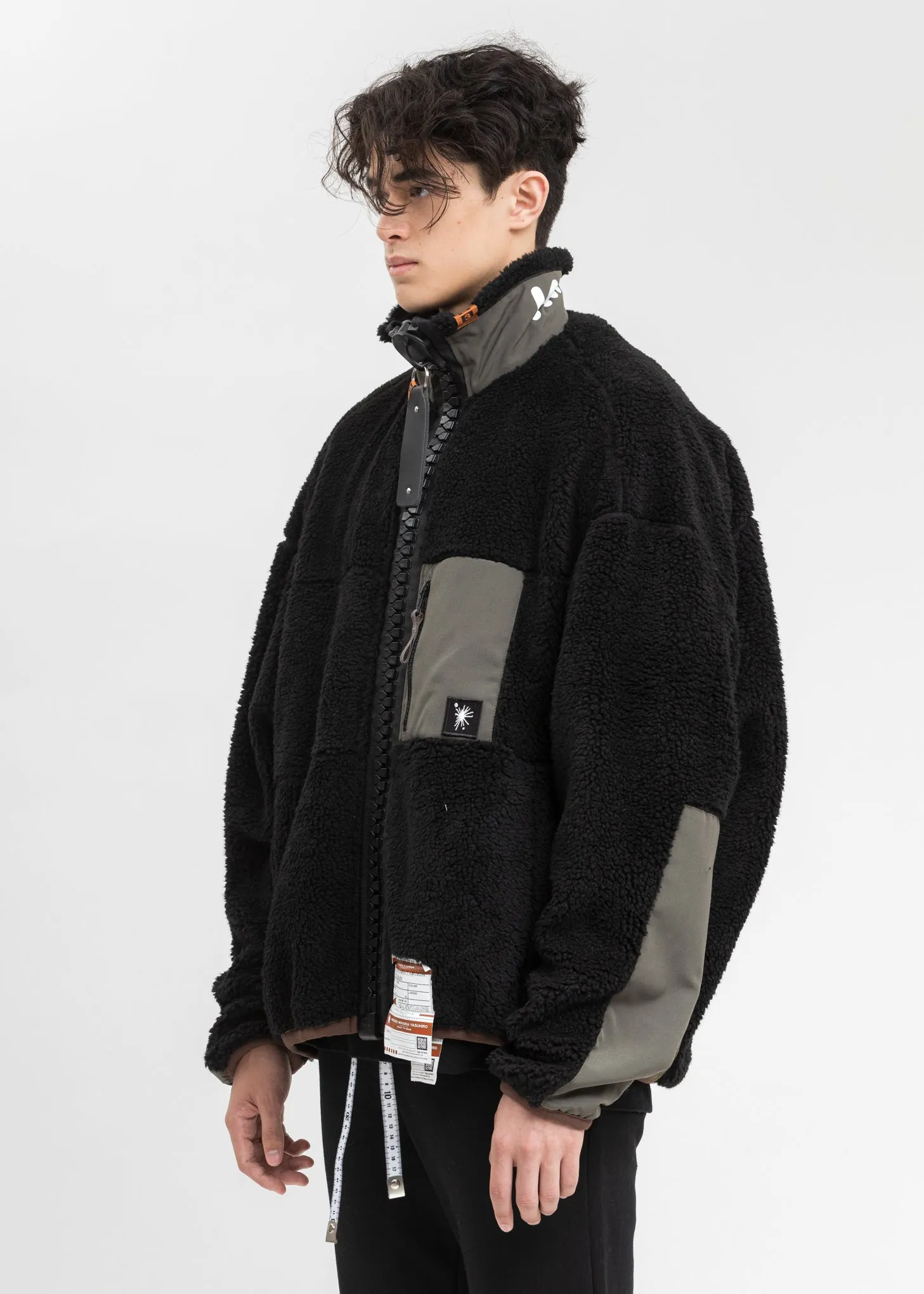 Black Wide Back Boa Jacket
