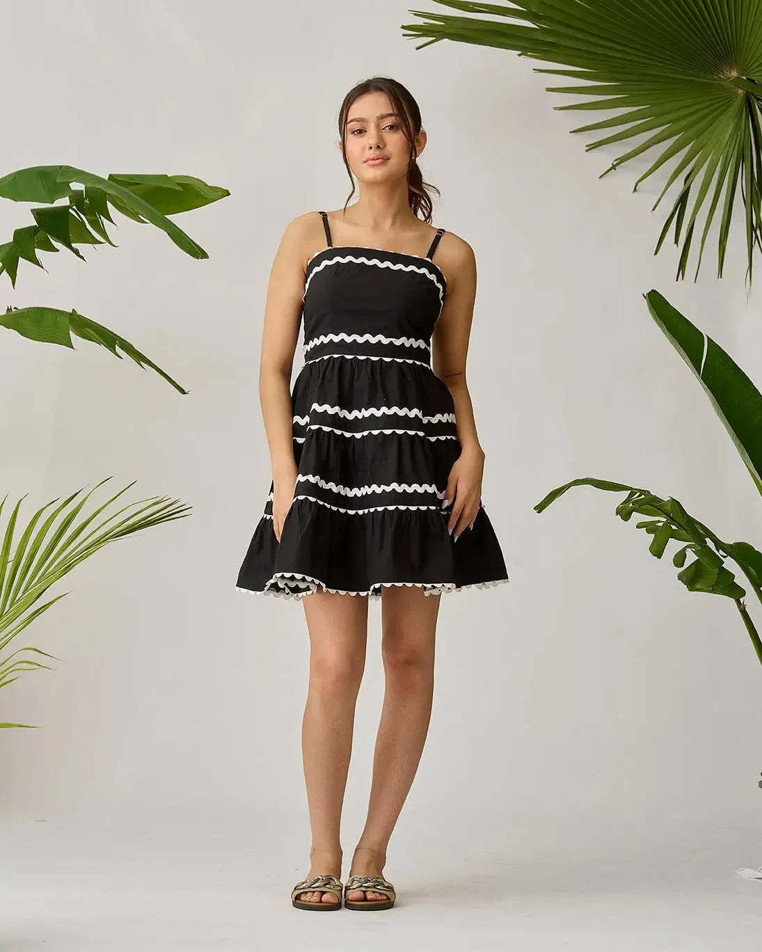 Blossom Triple Layer Lace Mini Dress