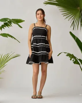Blossom Triple Layer Lace Mini Dress