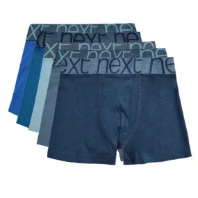 Blue 5 Pack Trunks (3-12yrs)
