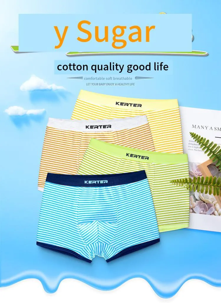 Boxer Pure Cotton Children's Underwear Boxer Boys Underpants