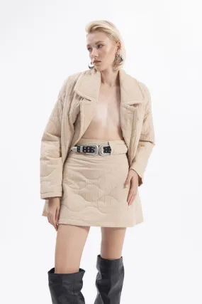 BSL Women Quilted mini skirt - La Spezia