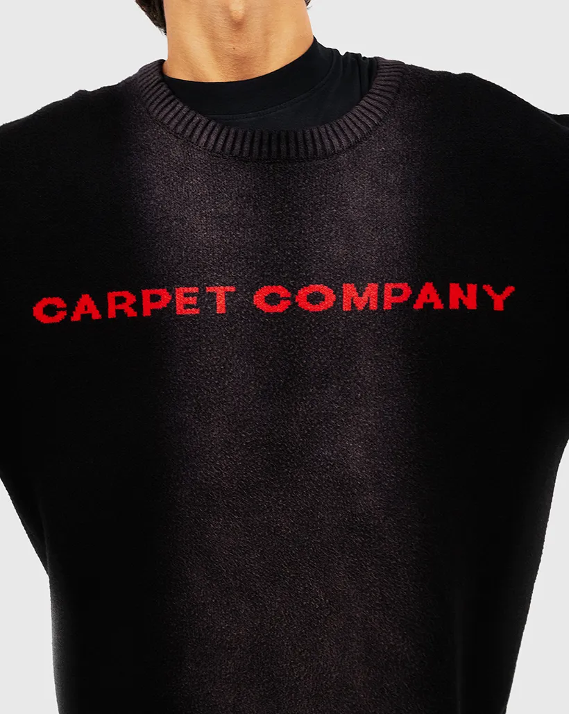 Carpet Bleached Woven Sweater - Multi