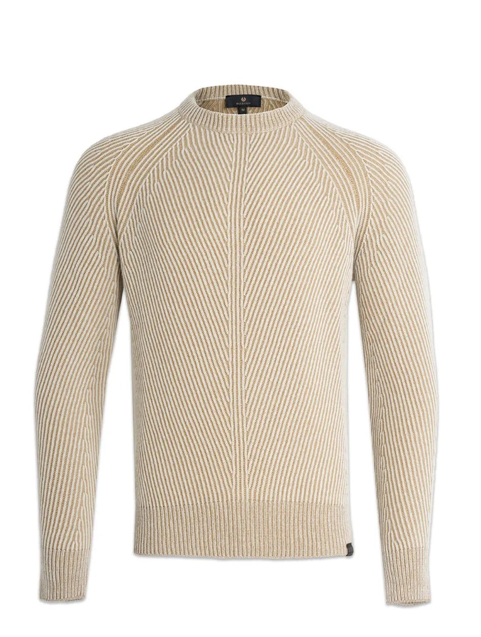 Centenary Rib Crewneck Jumper