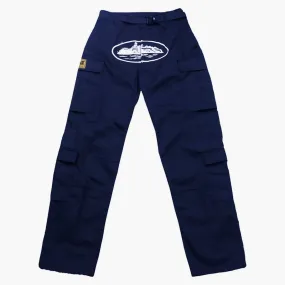 Corteiz Guerillaz* Cargo Pants Navy