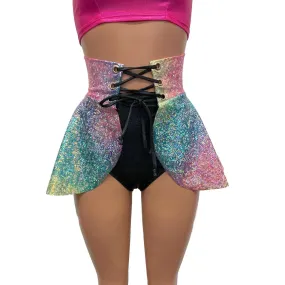 Custom Lace-Up Corset Skirt for New Orleans Pussyfooters