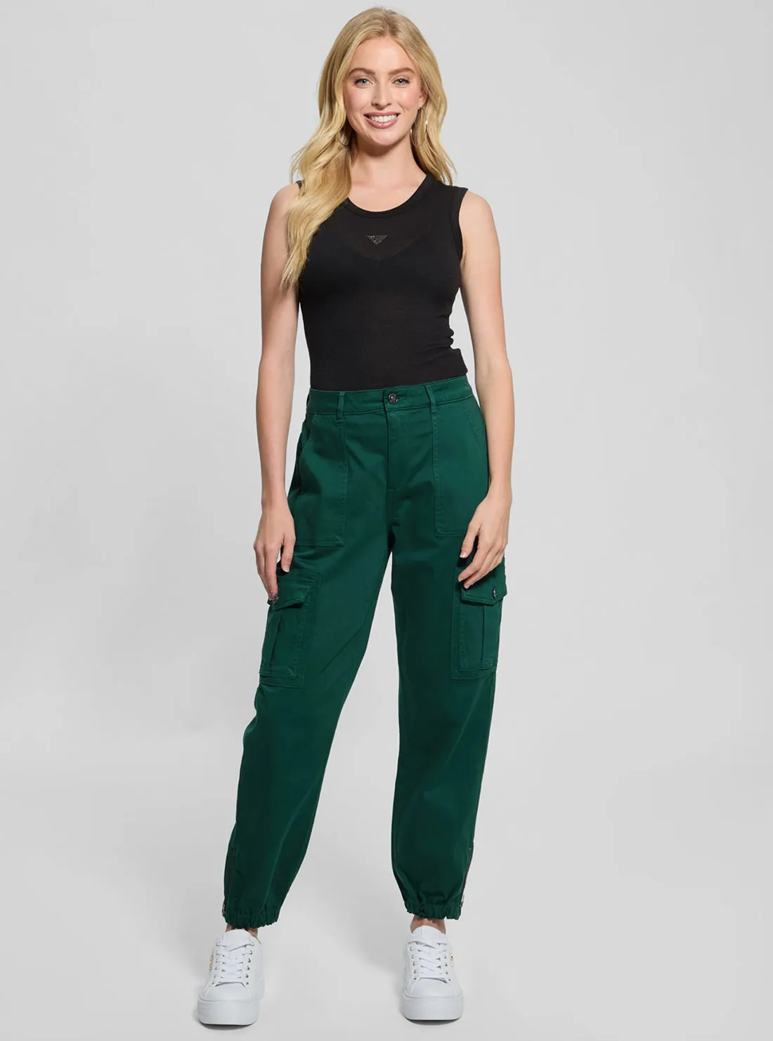 Dark Green Juno Cargo Pant