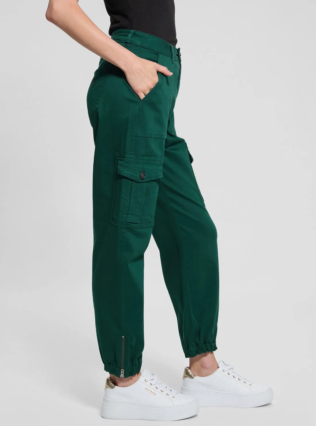 Dark Green Juno Cargo Pant