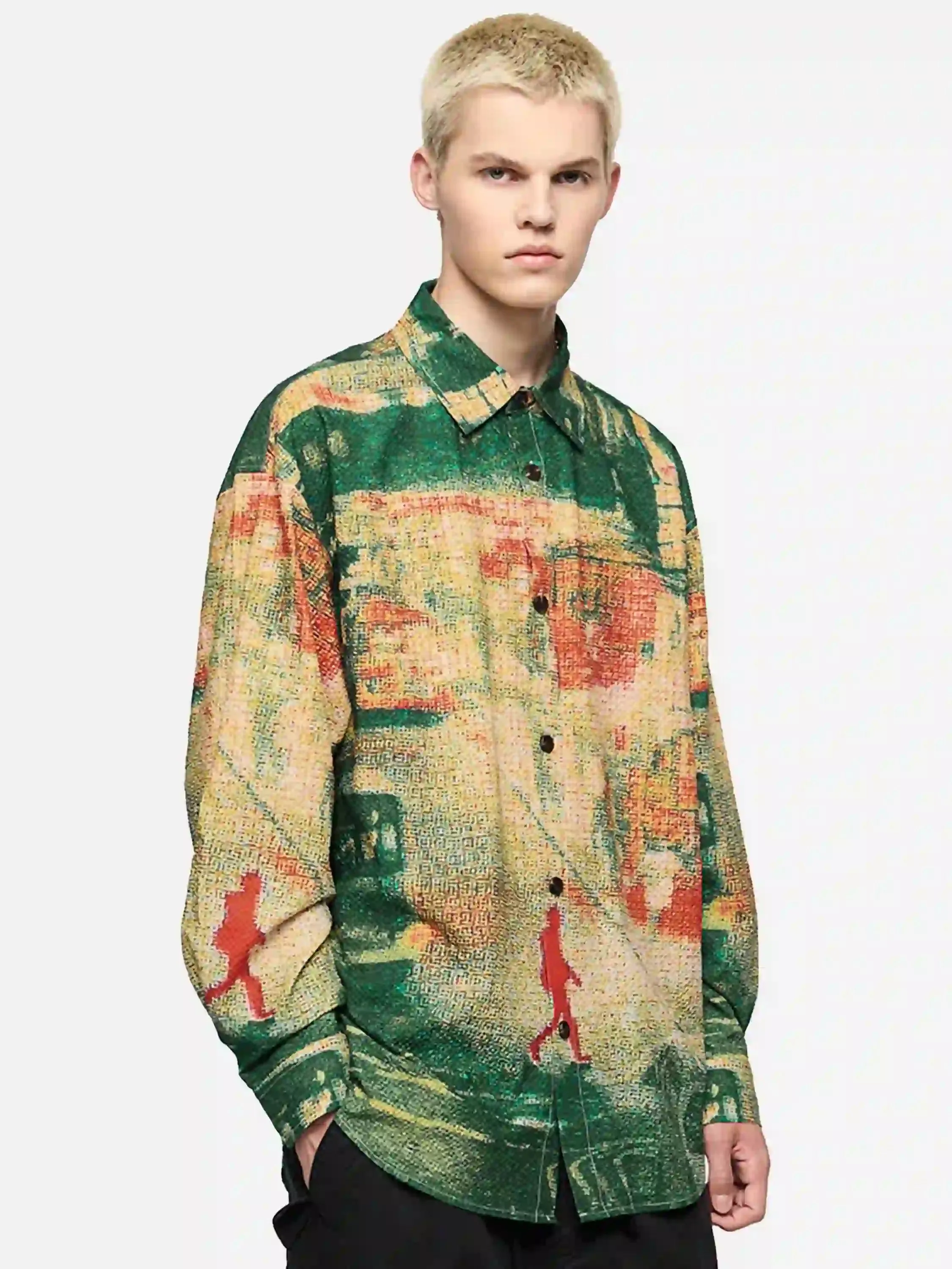 Disguisen American Thermal Imaging Seersucker Shirt