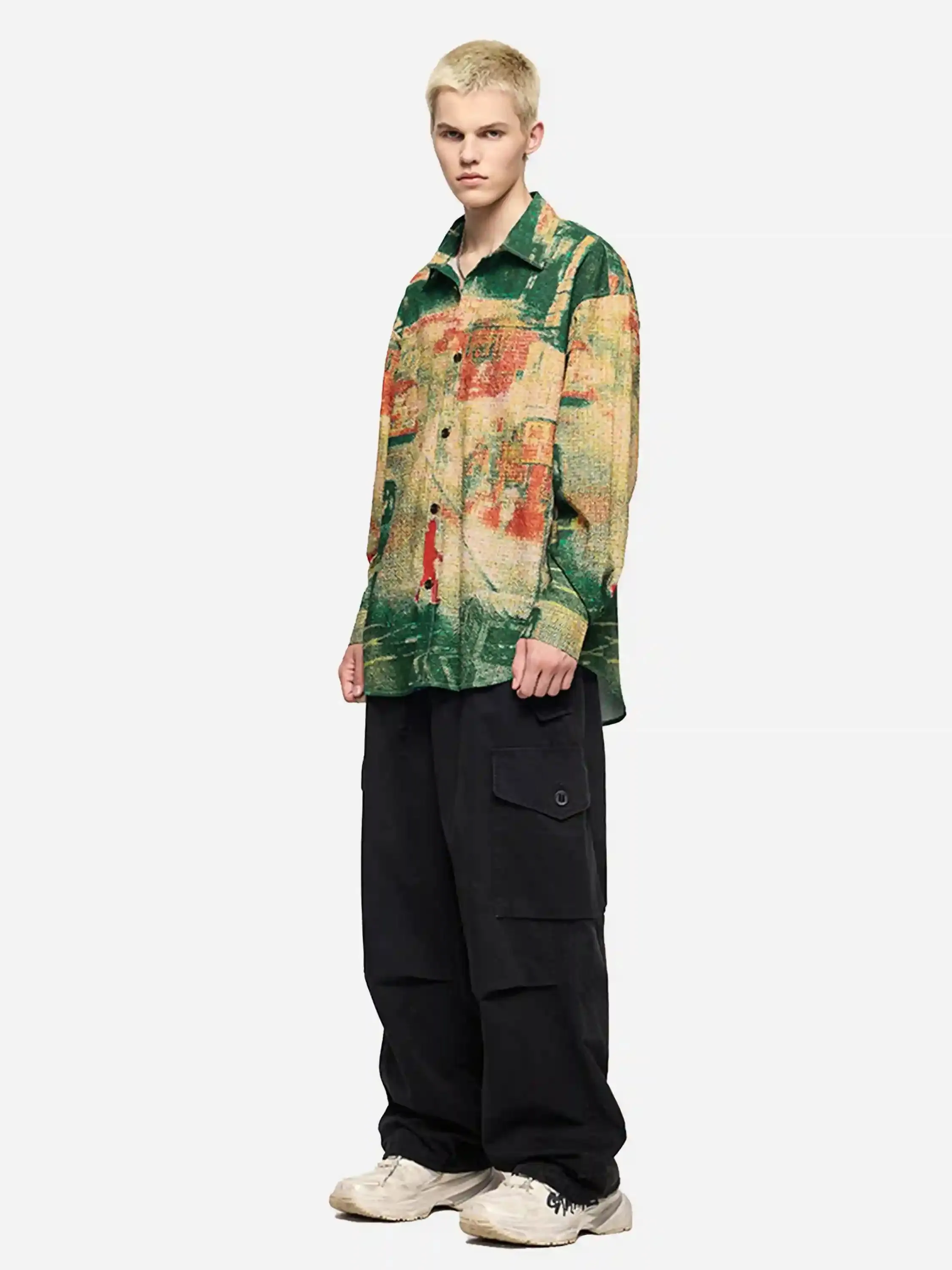 Disguisen American Thermal Imaging Seersucker Shirt
