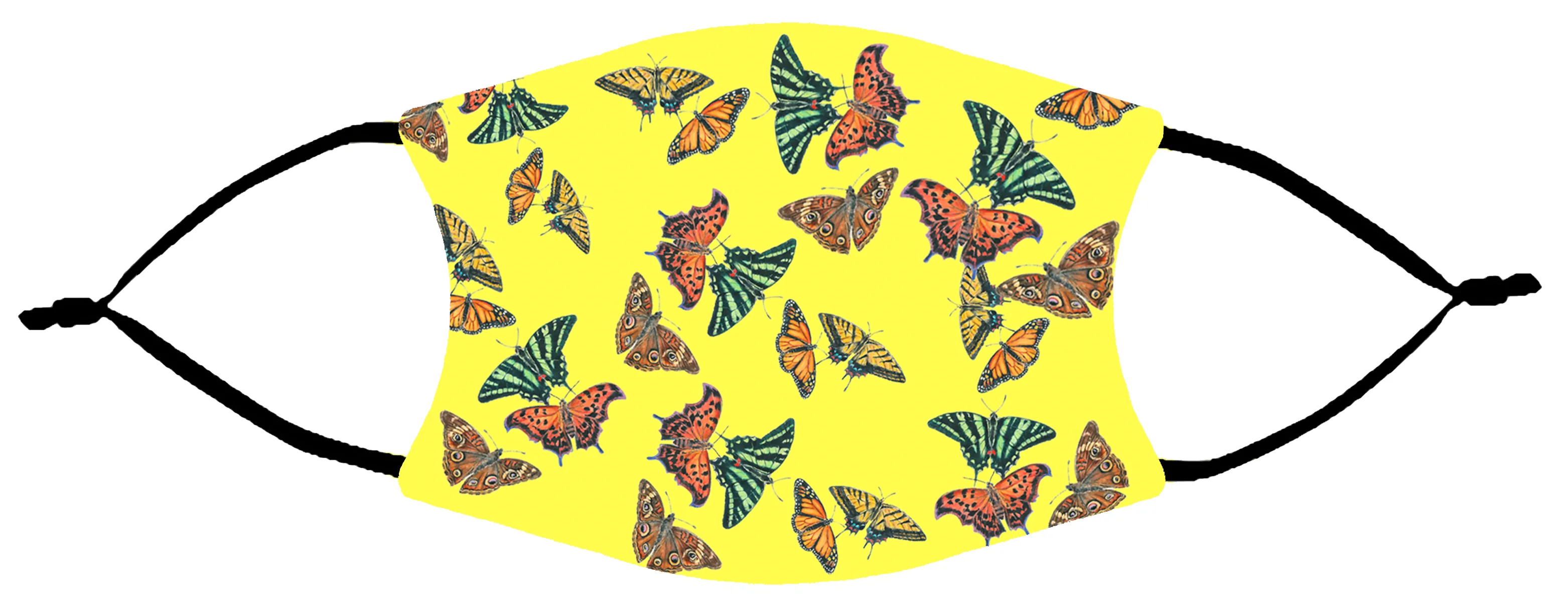 Face Mask - Butterfly Collage