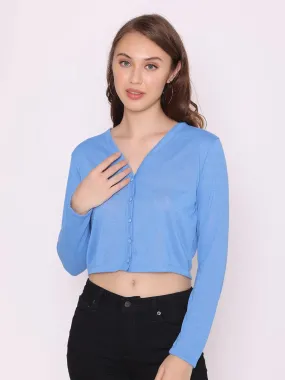 Flawless Women Blue Club Top