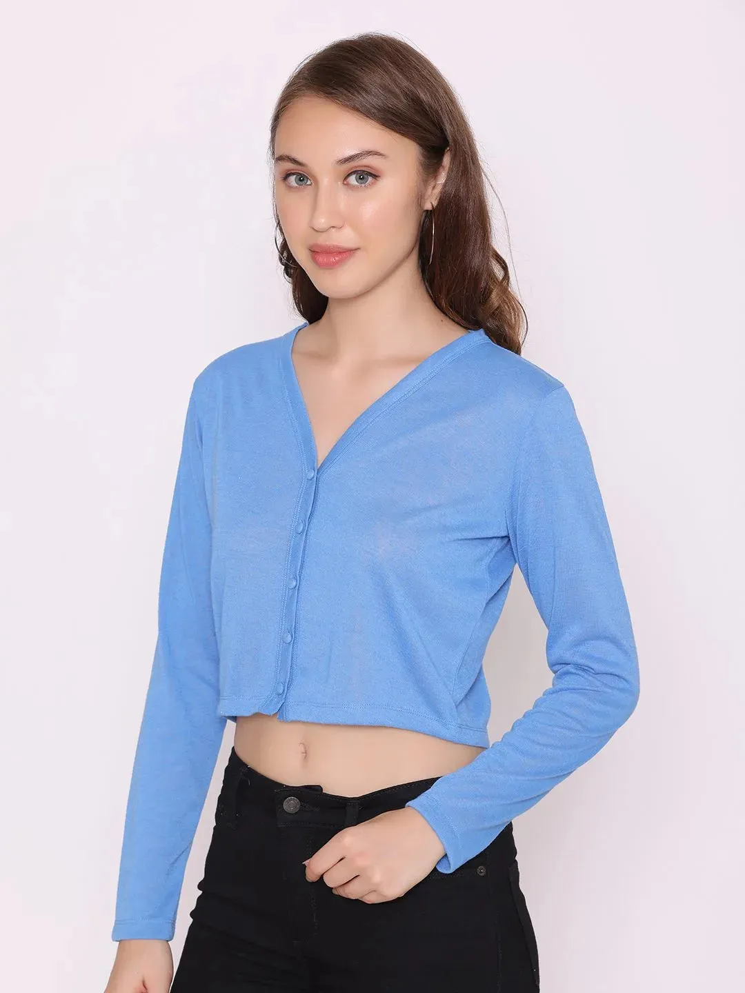Flawless Women Blue Club Top