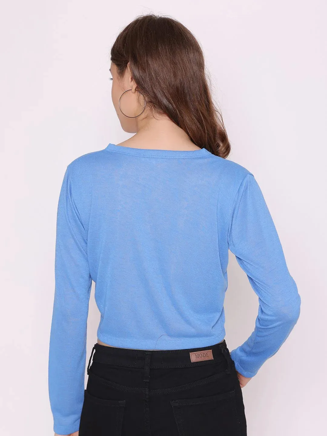 Flawless Women Blue Club Top