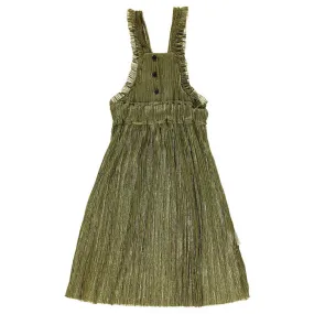 Frill Dress, Gold