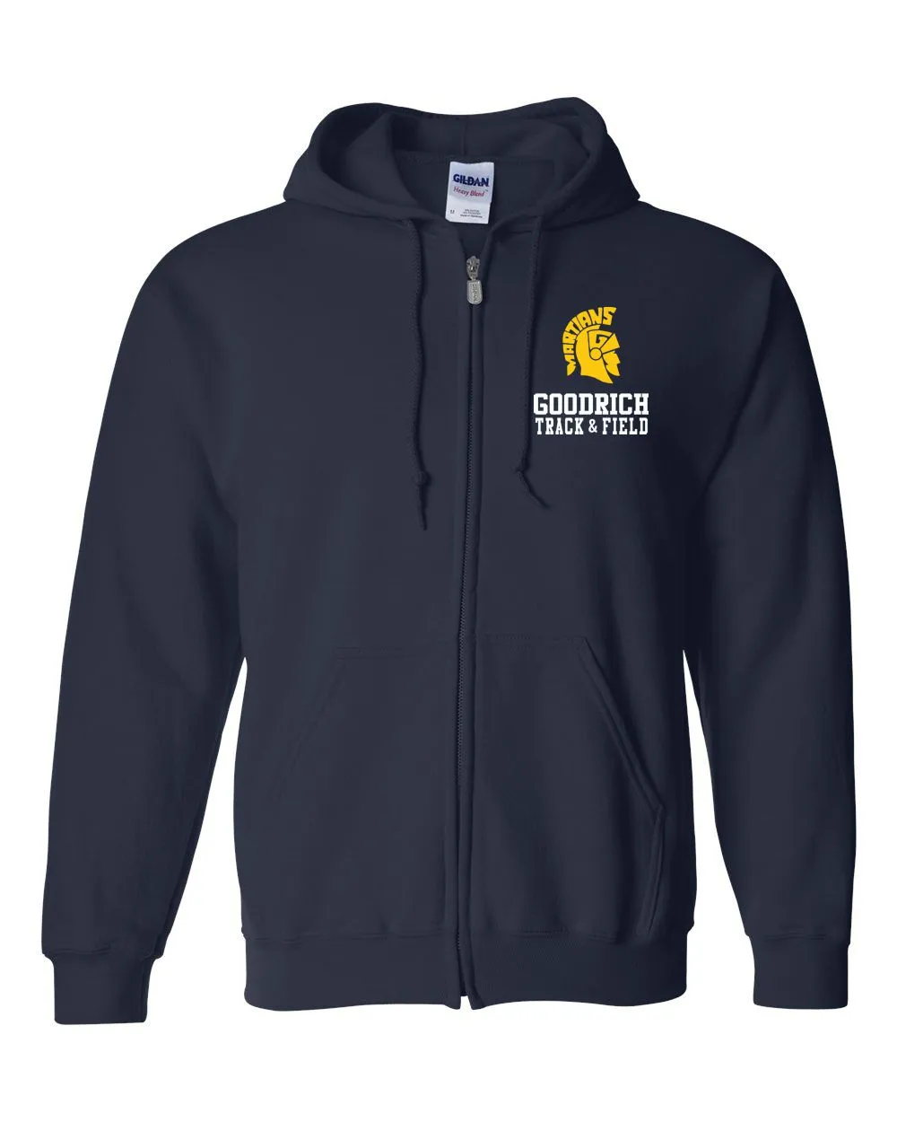 Goodrich Track & Field Hooded Full Zip Jacket