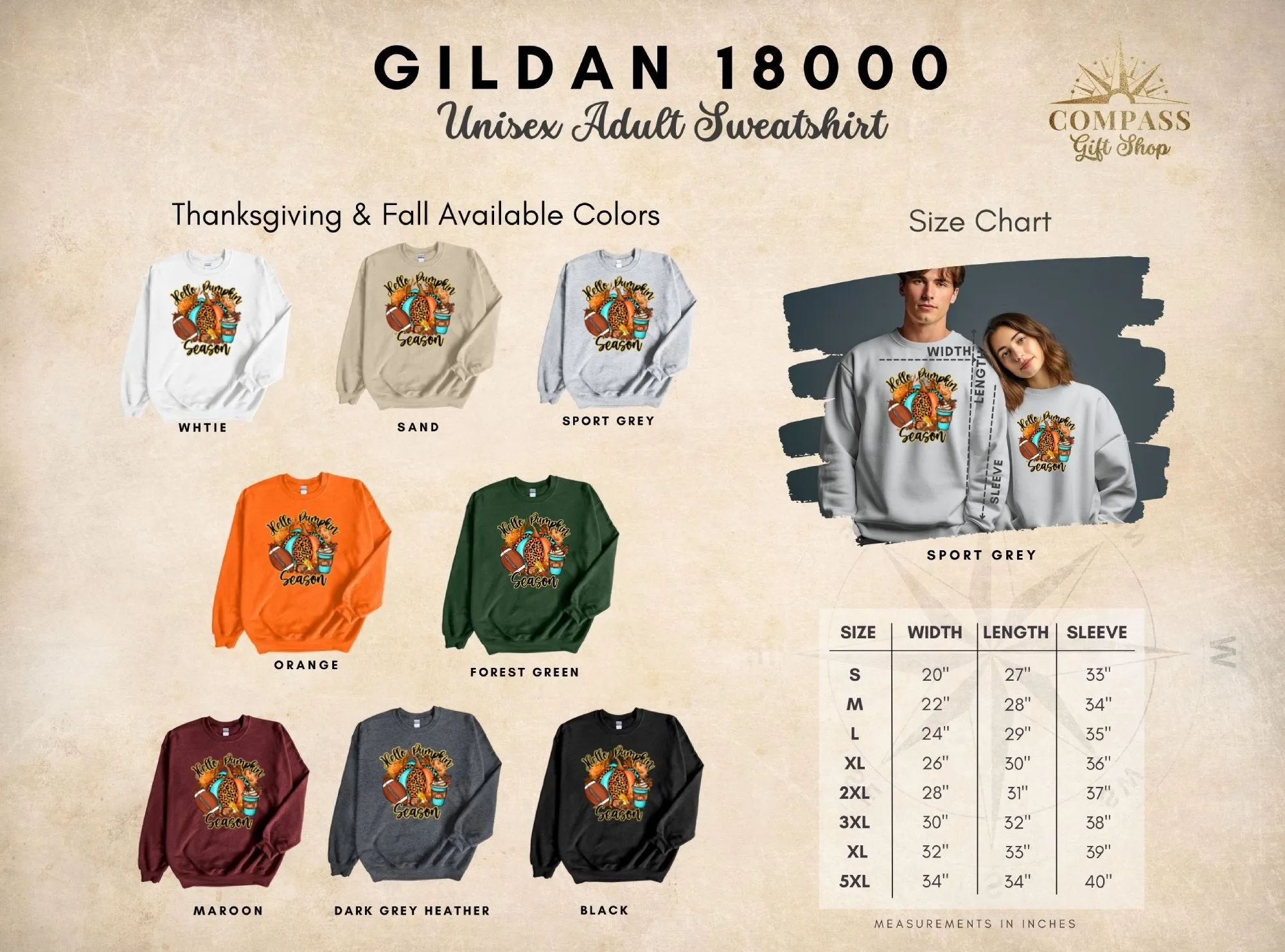Hello Pumpkin Season Football Shirt, Tank, Sweatshirt & Matching Family Shirts. Perfect for a Fall or Thanksgiving Gift