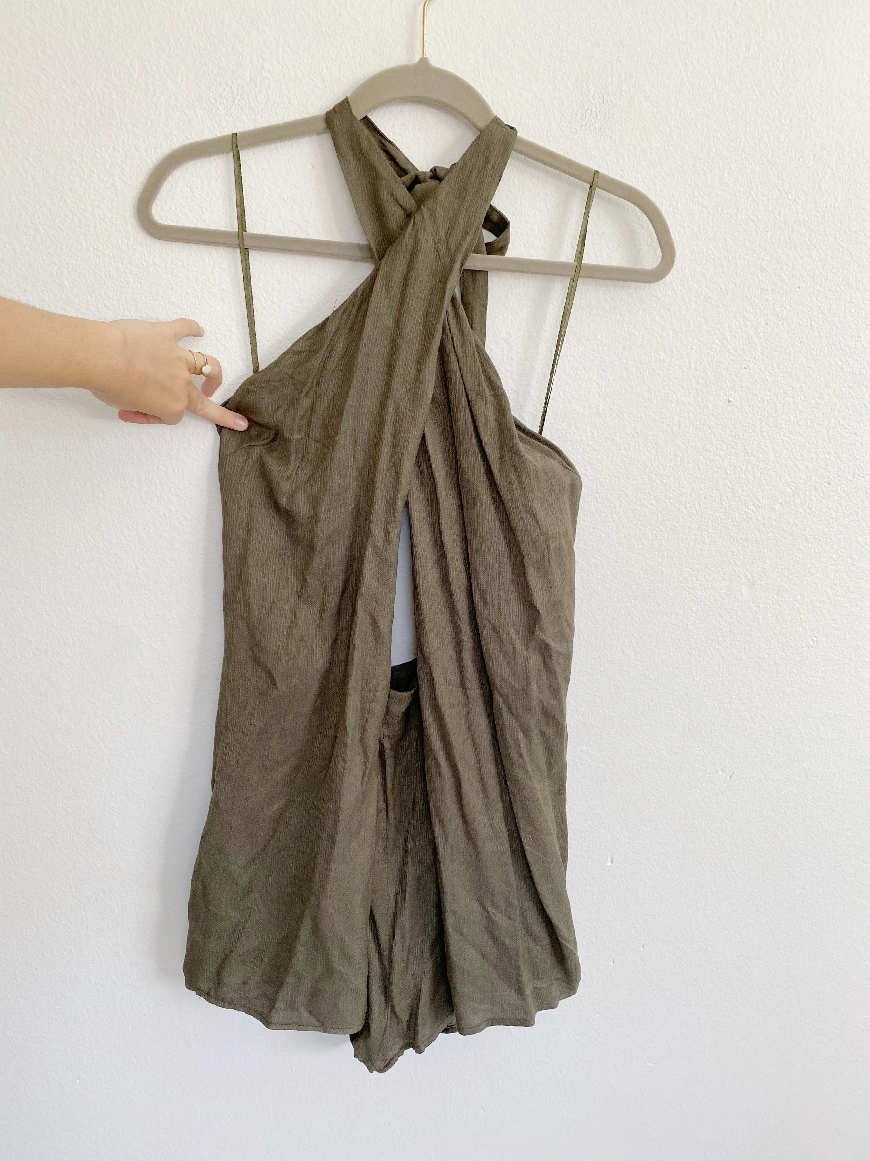 HOMMAGE from Los Angeles Boutique Romper Small