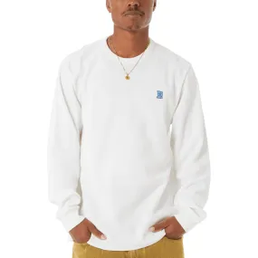 HUF Shrader Long Sleeve Thermal Shirt - White