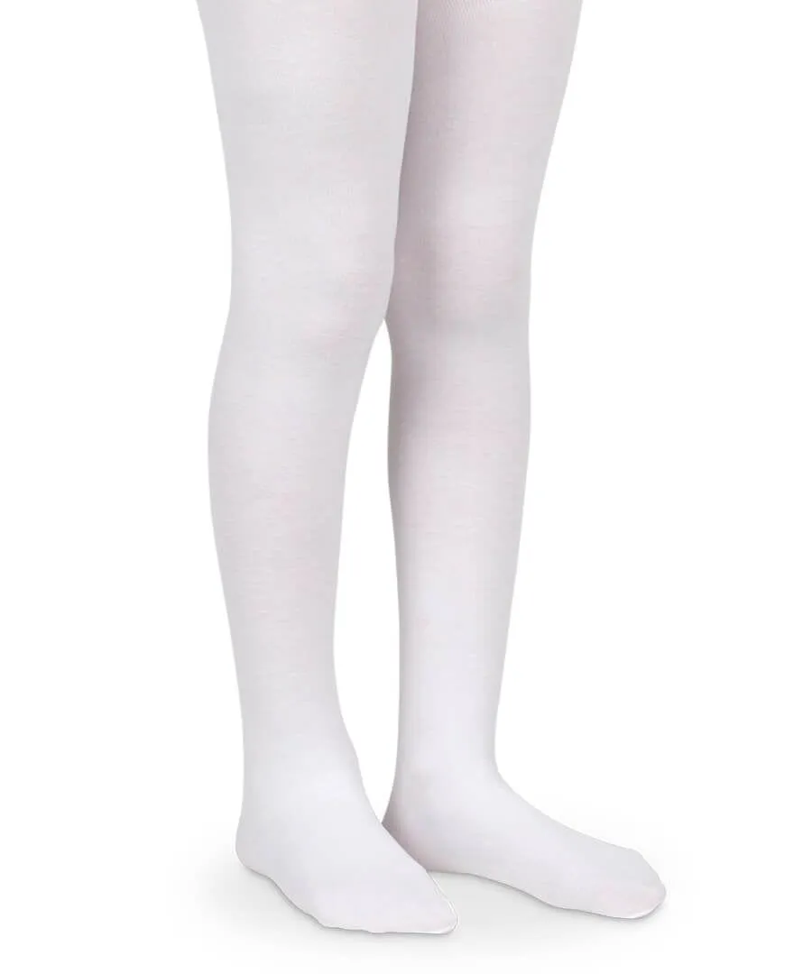 Jefferies Socks 1505 Pima Cotton Tights, White