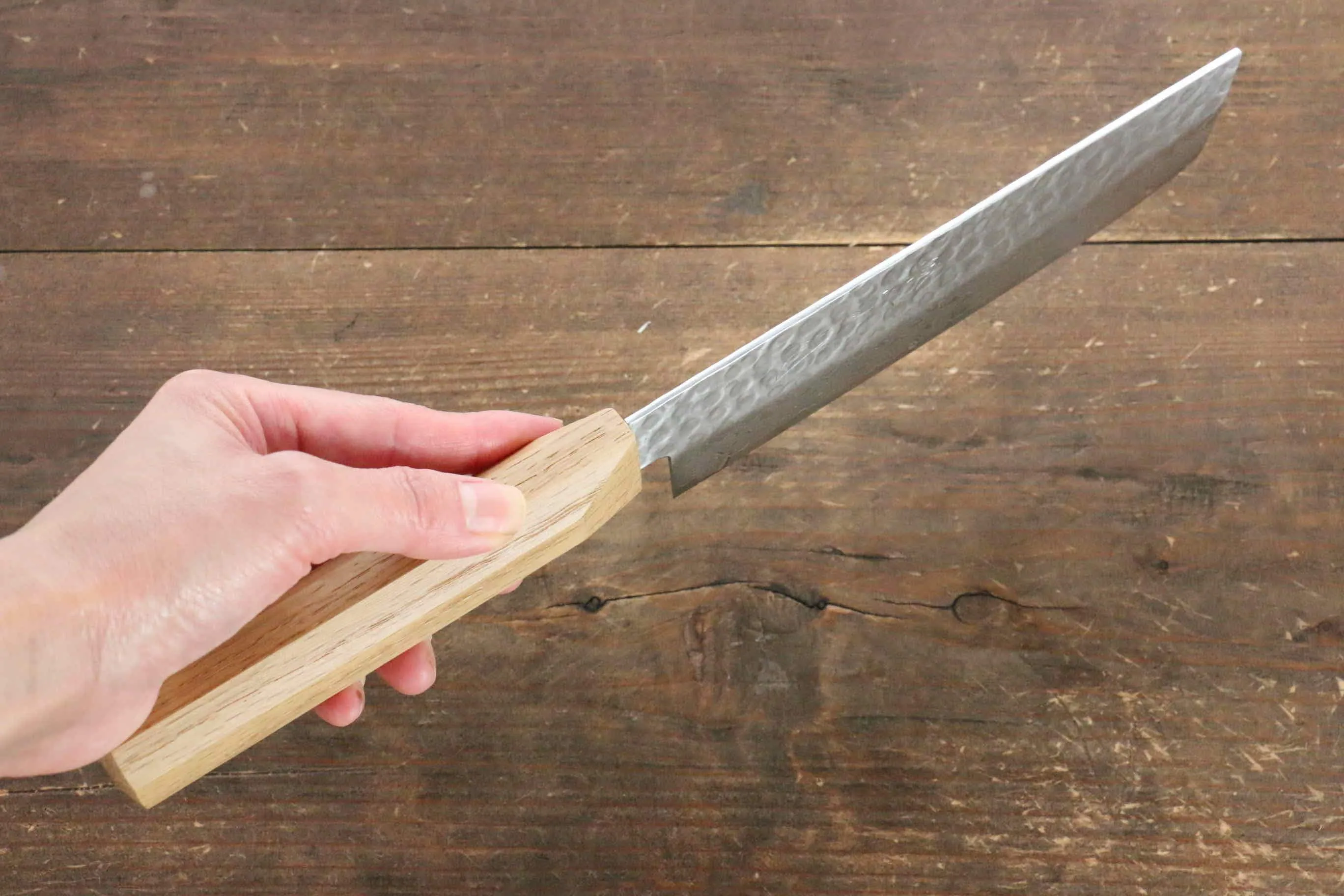 Jikko VG10 17 Layer Usuba  160mm Oak Handle