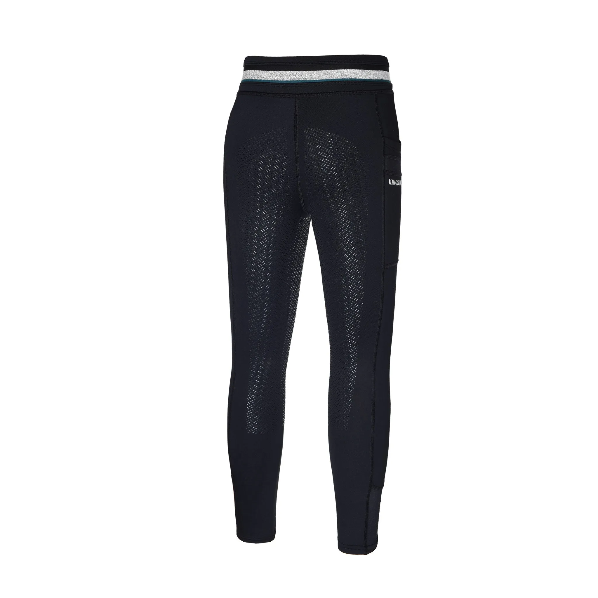 KLkattie F-Tec4 F-Grip Tights - Black with Silver