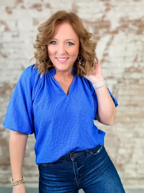 Lanna Seersucker Top