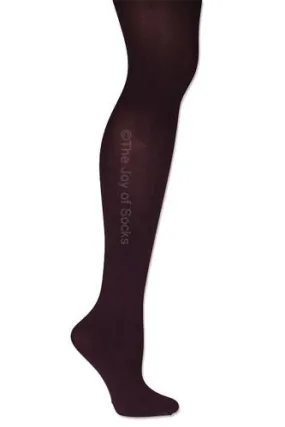 Large/Tall Microfiber Plum Tights