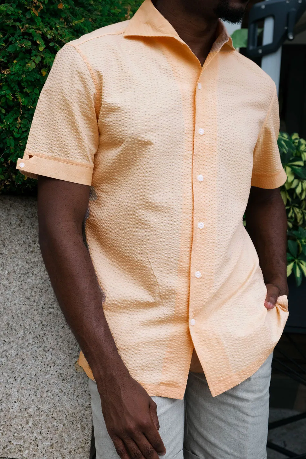 Marmalade Twist Seersucker Shirt