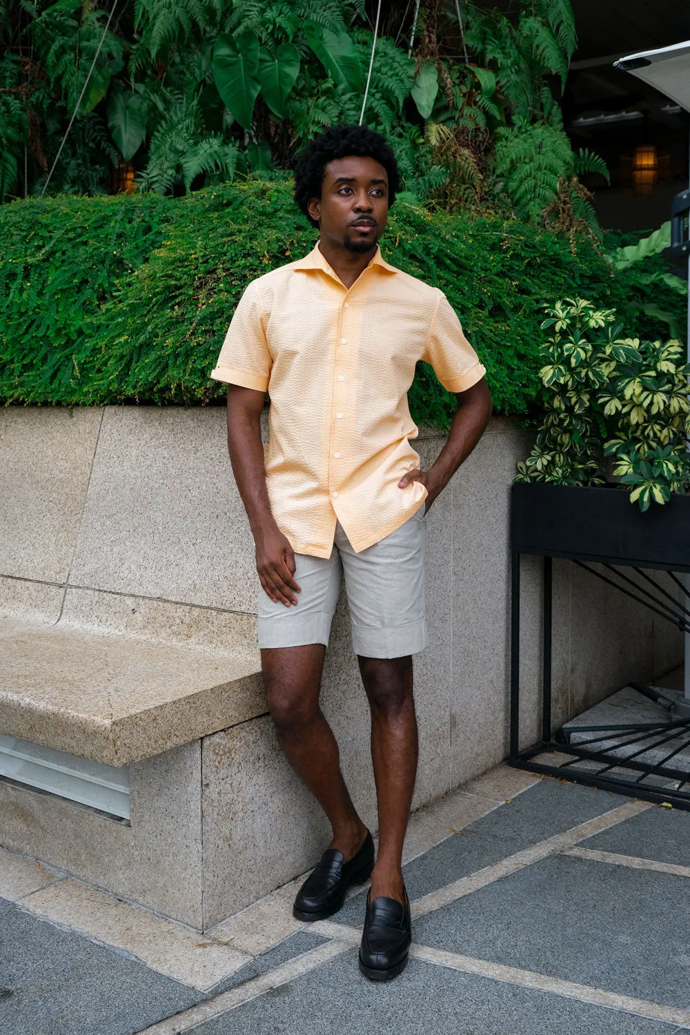 Marmalade Twist Seersucker Shirt