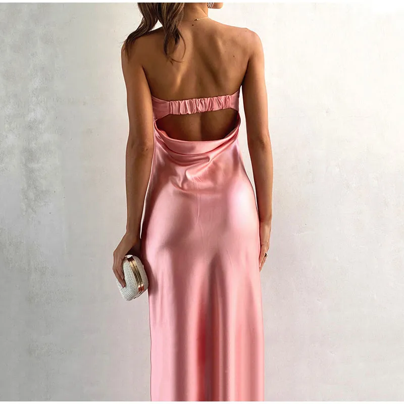 Maya Satin Dress