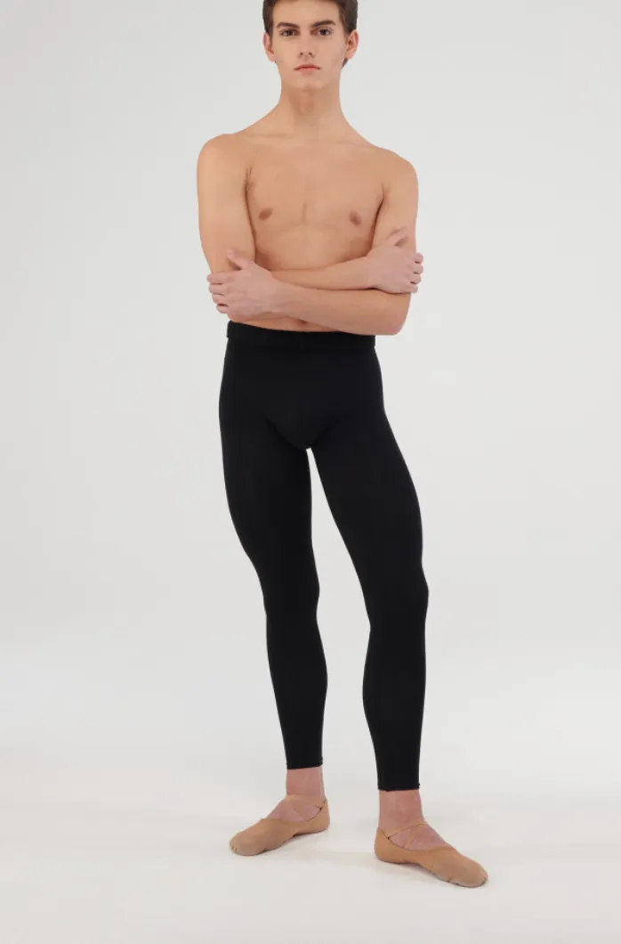 Mens Microfibre Footless Tights