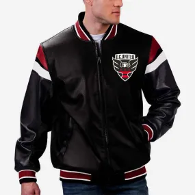 MLS DC United Leather Jacket