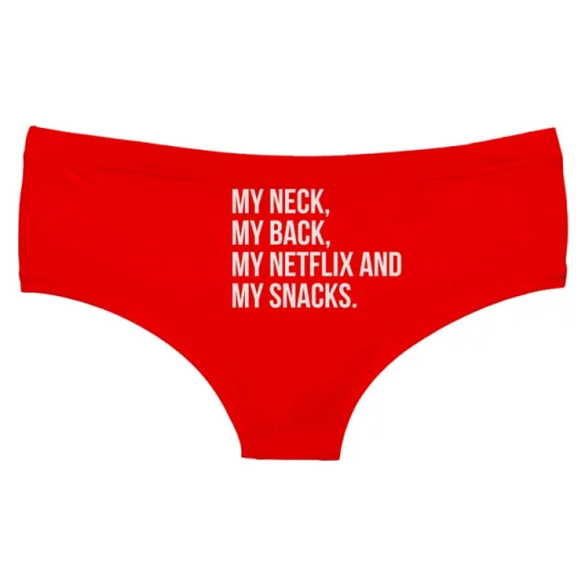 Naughty Print Underwear