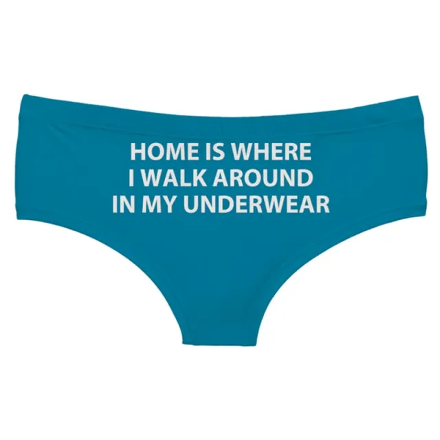 Naughty Print Underwear