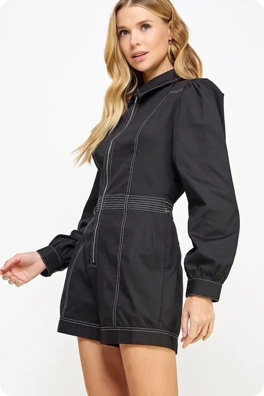 NEW!! Pendelton Contrasting Stitch Romper