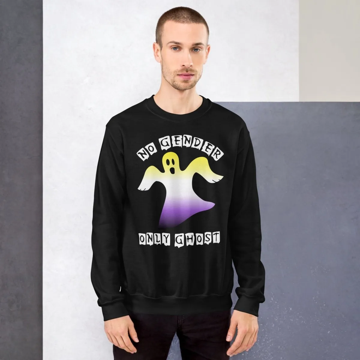 No Gender only Ghost Non-Binary Sweatshirt
