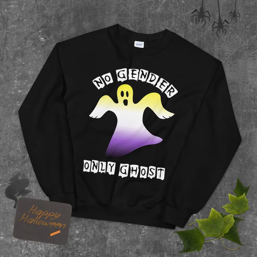 No Gender only Ghost Non-Binary Sweatshirt