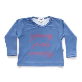 Oeuf Rash Guard, Blue/Poets